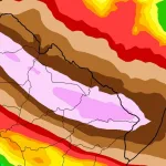 Meteorologia do Uruguai emite alerta de chuva volumosa e temporais
