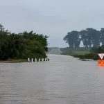 Chuva extrema causa inundações e enchente no Uruguai