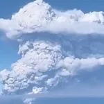 Vulcão que mudou o clima do planeta tem grande erupção; veja vídeos