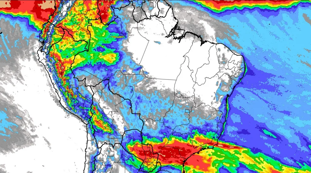 Veja onde mais vai ter chuva no Brasil nesta semana
