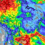 Previsão do tempo: tendência de chuva para dez dias no Brasil