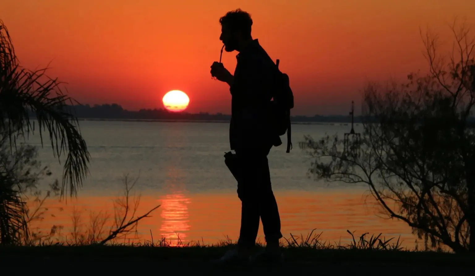 Foto de fim de tarde com calor 