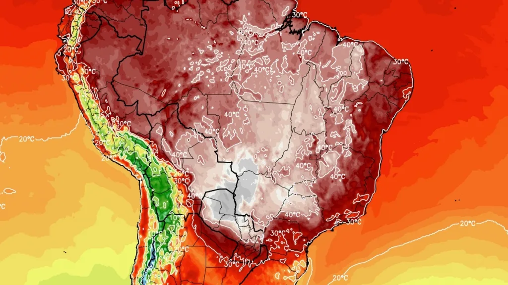 Primeira e poderosa onda de calor do El Niño pode ter até 45ºC