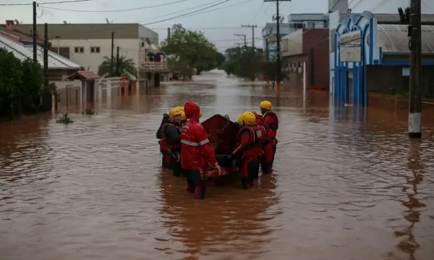 Alerta: chuva excessiva vai provocar enchente no Vale do Caí ainda hoje