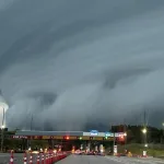Frente fria avança e vai levar chuva e vendavais a oito estados