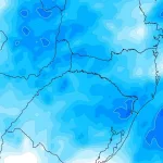 Primeira de duas massas de ar frio chega nesta terça-feira