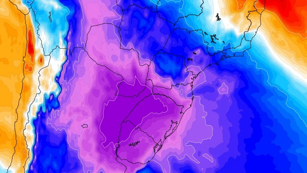 Intensa massa de ar frio chegará ao Brasil com ar gelado e talvez até neve