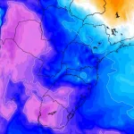 Massa de ar frio avança e ganha força neste começo da semana