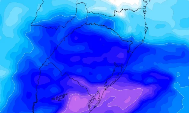 Massa de ar frio traz começo de outubro com temperatura baixa