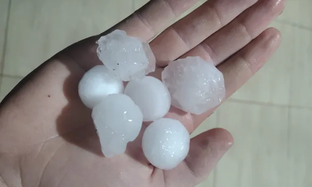 Chuva supera 100 mm, granizo faz estragos e haverá mais temporais