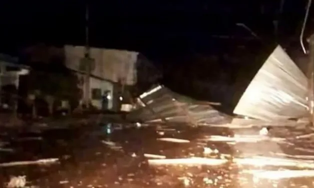 Vendavais causam destruição no Noroeste do Rio Grande do Sul