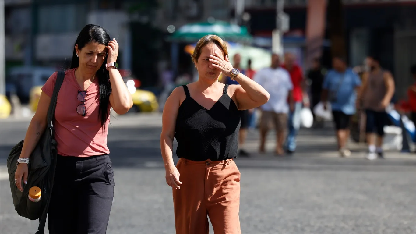 Foto do calor no Brasil 