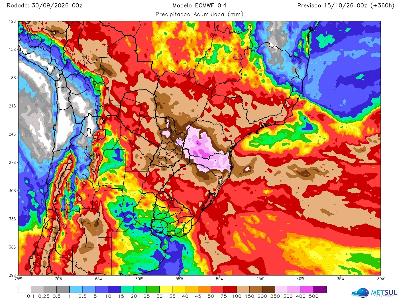 Mapa de chuva 