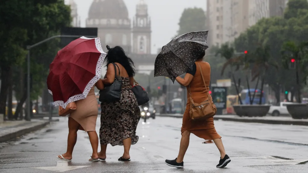 Quando vai parar de chover no Rio de Janeiro?