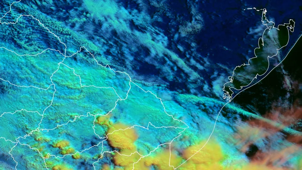 Vem mudança do tempo com chuva nas próximas horas