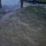 Tsunami meteorológico atinge dois estados do Sul do Brasil