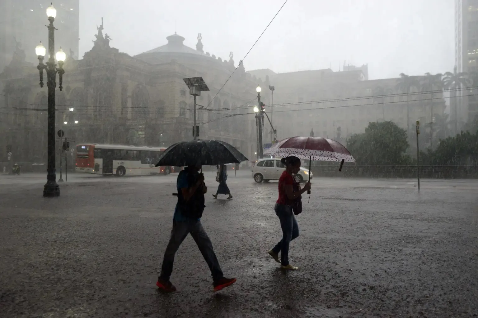 Foto de chuva em São Paulo 