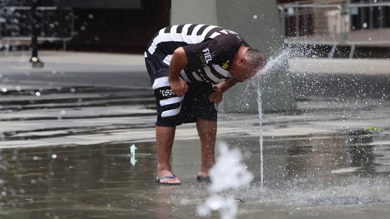 Foto do calor em São Paulo 