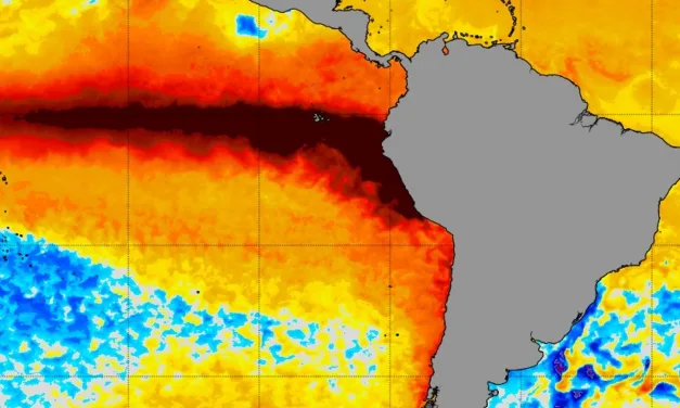 El Niño não para de ganhar força neste fim de outubro