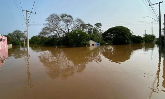 Terceira enchente do mês atinge Oeste gaúcho com o El Niño