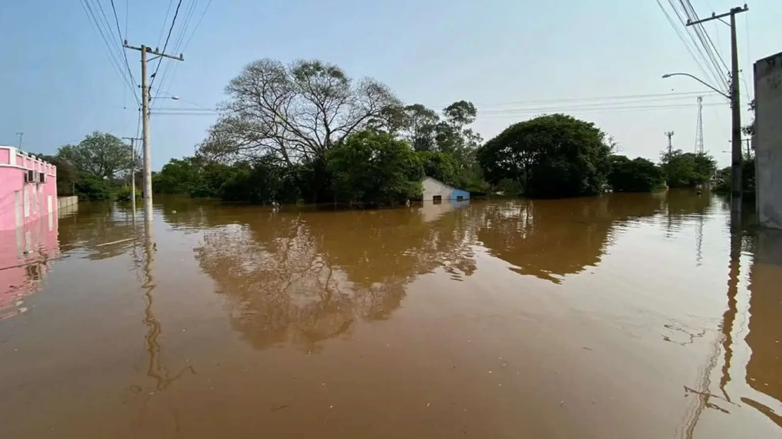 Enchente na Fronteira Oeste