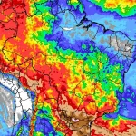 Previsão do tempo: tendência de chuva para dez dias no Brasil