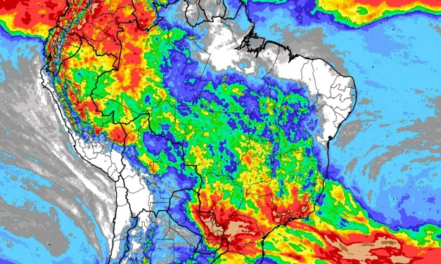 Veja onde mais vai ter chuva no Brasil nesta semana