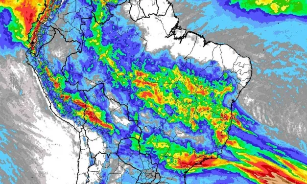 Chuva e temporais aumentam no Brasil nesta semana