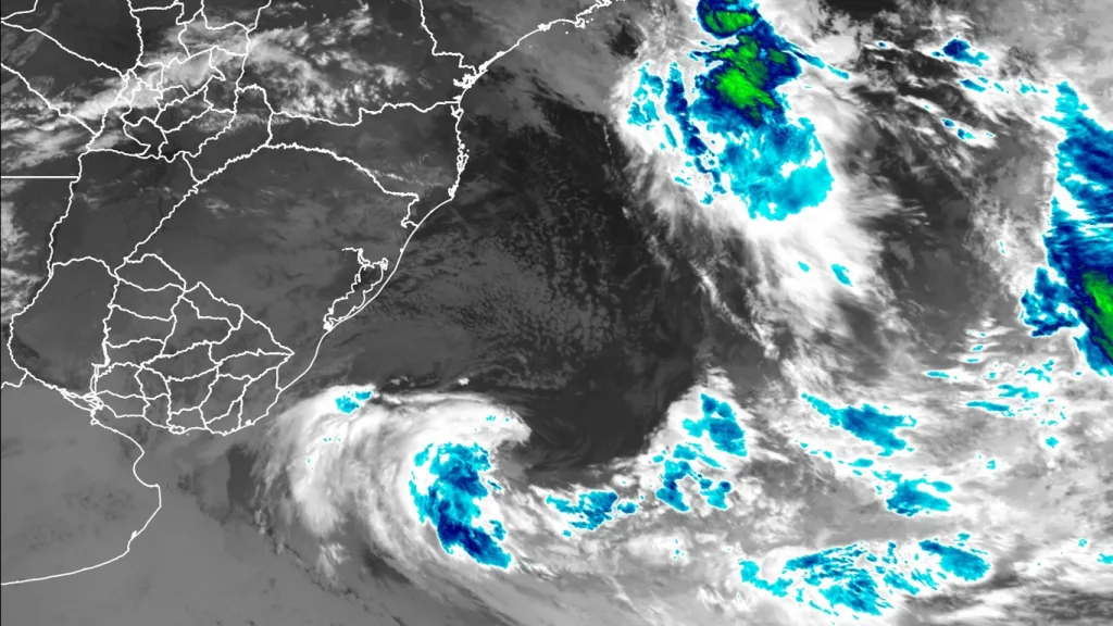 Ciclone extratropical se forma na costa; veja o que vai provocar