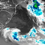 Ciclone extratropical se forma na costa; veja o que vai provocar