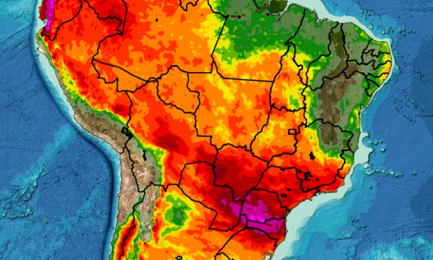 Previsão do tempo: tendência de chuva para dez dias no Brasil