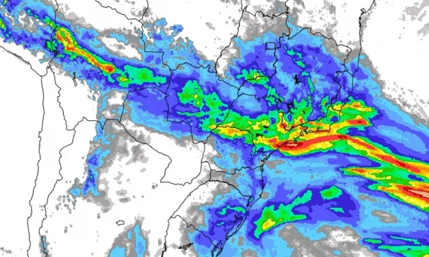 Domingo terá chuva forte nos maiores colégios eleitorais do Brasil