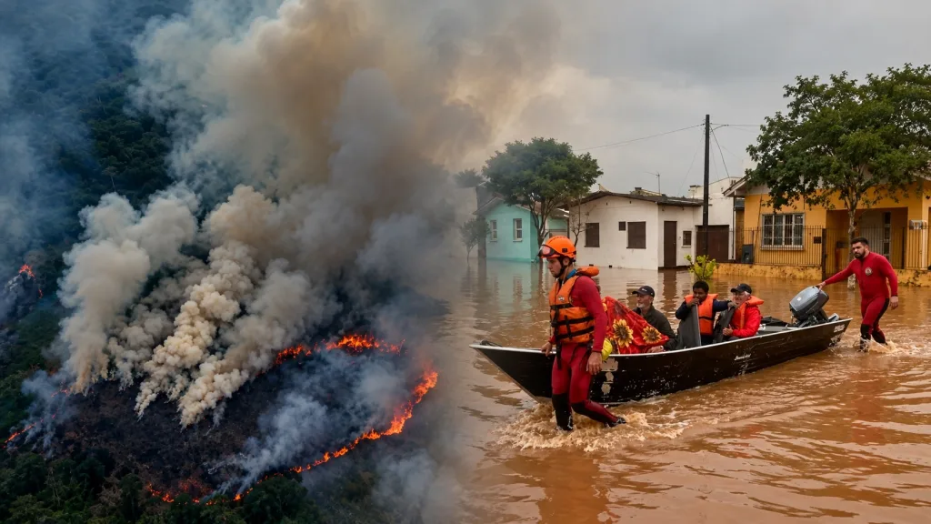El Niño extremo divide o Brasil entre fogo e água