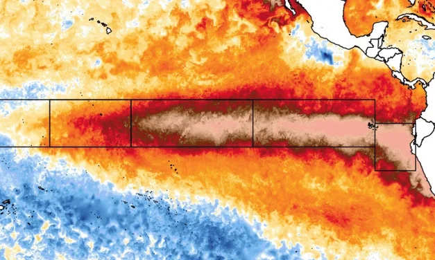 Vento excepcional vai turbinar o El Niño a nível extremo