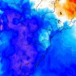 Frente fria vai mexer com o tempo em três regiões do país
