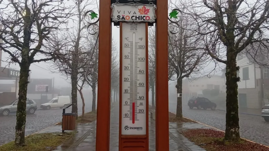Frio de inverno à tarde em pleno fim de outubro