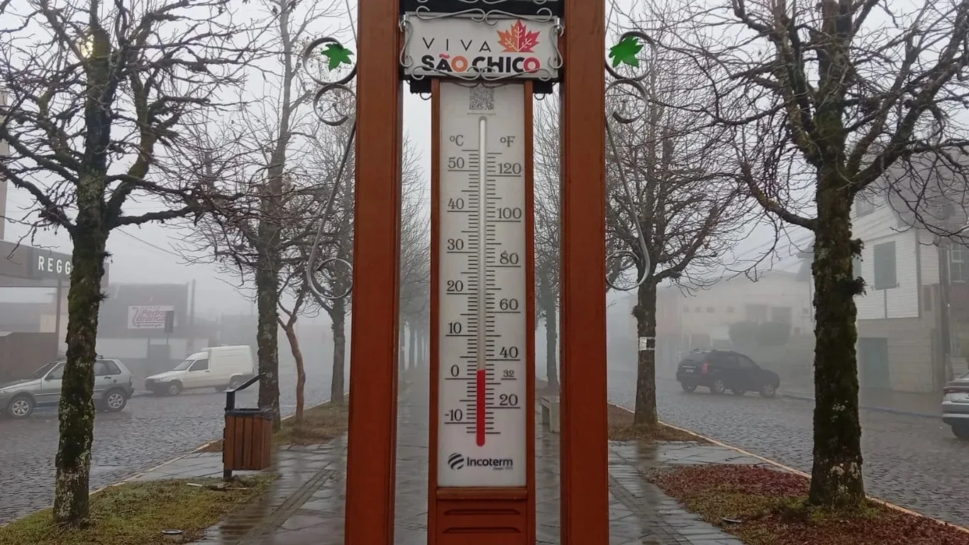 Foto de frio de inverno à tarde 
