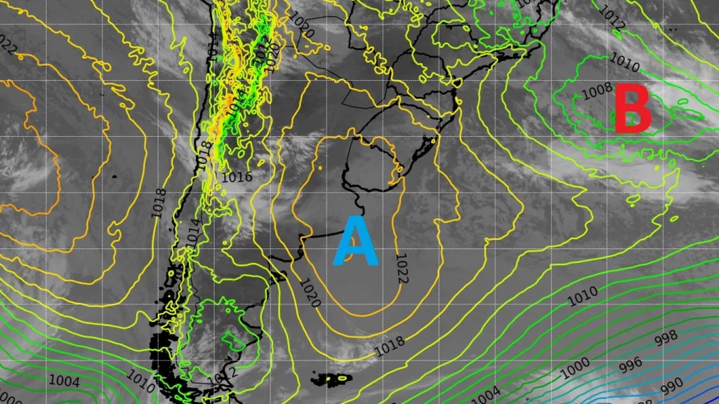 Grande centro de alta pressão prolonga o frio no fim de outubro