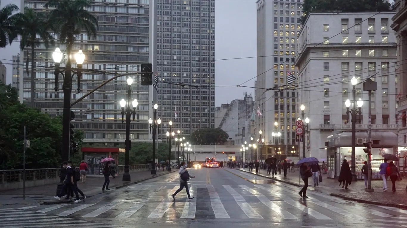 Foto de chuva em São Paulo 